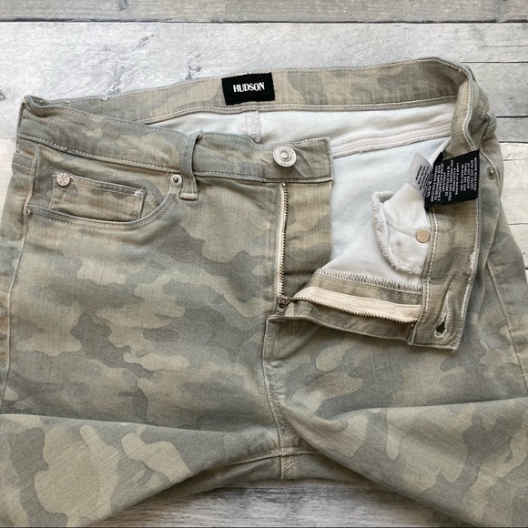 Hudson Women's Nico Midrise Ankle Camo Denim Jeans Size 29 - Picture 11 of 17